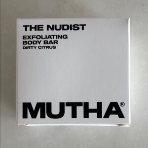 The Nudist Exfoliating Body Bar – White (Dirty Citrus)